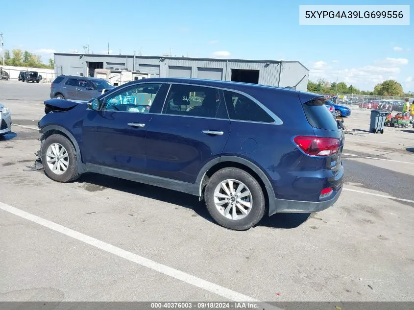 5XYPG4A39LG699556 2020 Kia Sorento 2.4L Lx