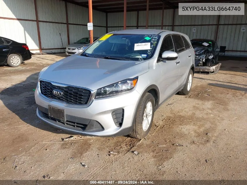 5XYPG4A33LG664740 2020 Kia Sorento L/Lx