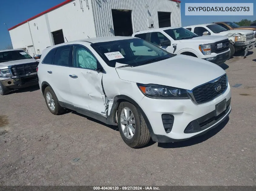 5XYPGDA5XLG620753 2020 Kia Sorento 3.3L Lx