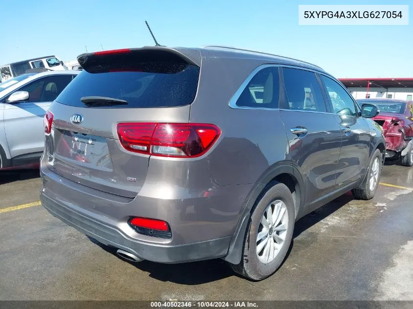 5XYPG4A3XLG627054 2020 Kia Sorento 2.4L Lx