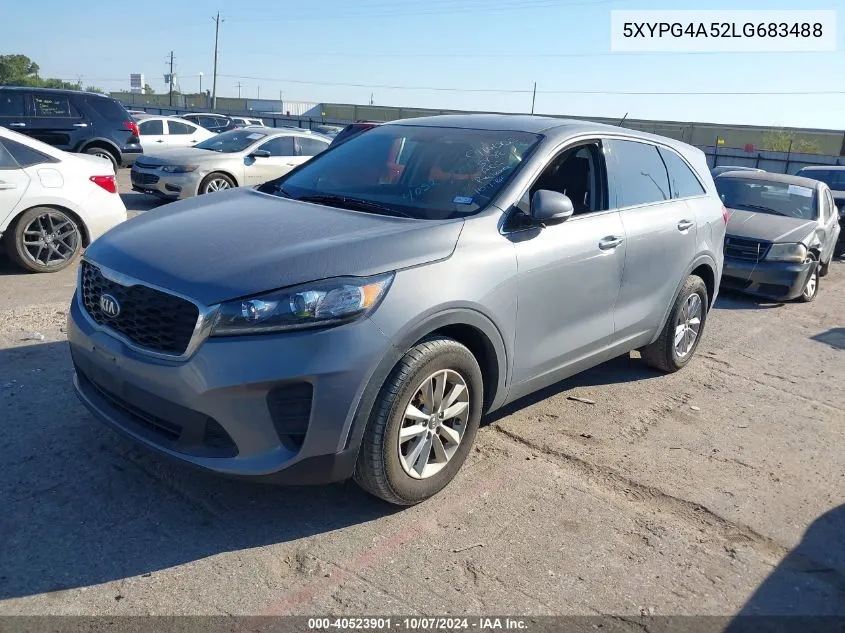 2020 Kia Sorento S VIN: 5XYPG4A52LG683488 Lot: 40523901