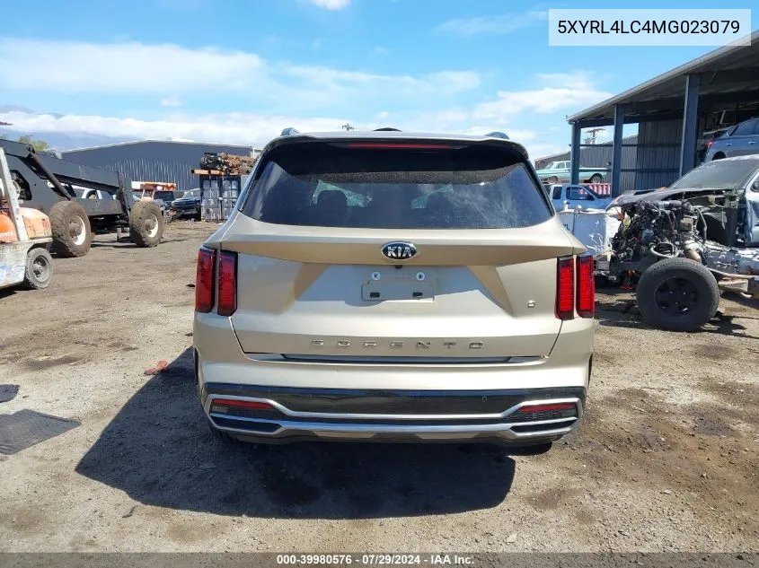 2021 Kia Sorento S VIN: 5XYRL4LC4MG023079 Lot: 39980576