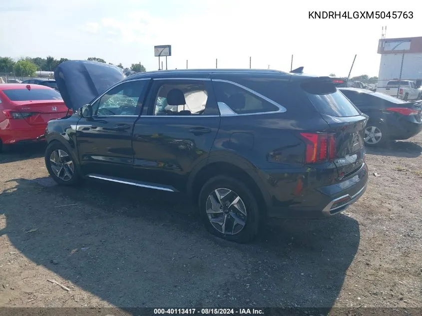 2021 Kia Sorento Hybrid Ex VIN: KNDRH4LGXM5045763 Lot: 40113417