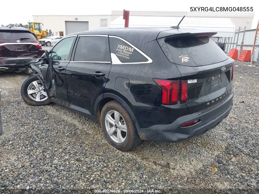 2021 Kia Sorento Lx VIN: 5XYRG4LC8MG048555 Lot: 40276826