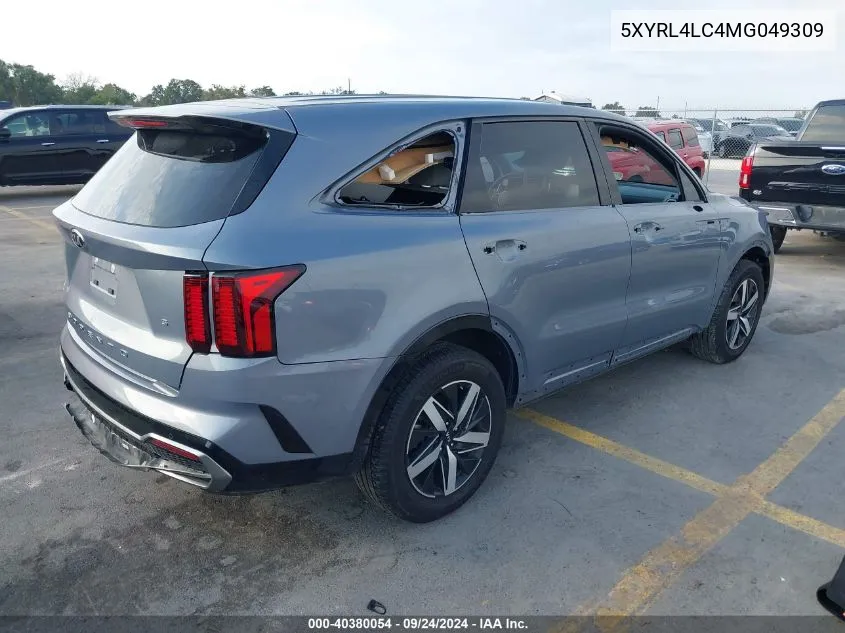 2021 Kia Sorento S VIN: 5XYRL4LC4MG049309 Lot: 40380054