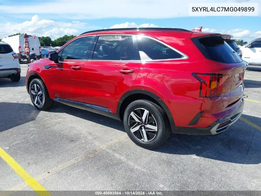 5XYRL4LC7MG049899 2021 Kia Sorento S