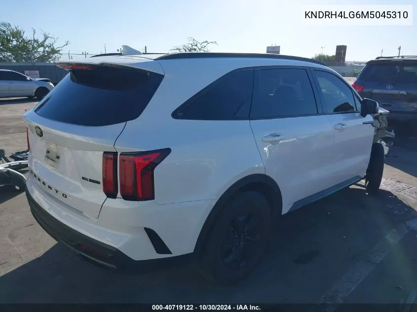 2021 Kia Sorento Hybrid Ex VIN: KNDRH4LG6M5045310 Lot: 40719122