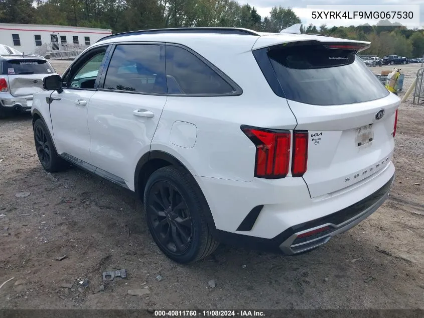 2021 Kia Sorento Sx Prestige VIN: 5XYRK4LF9MG067530 Lot: 40811760