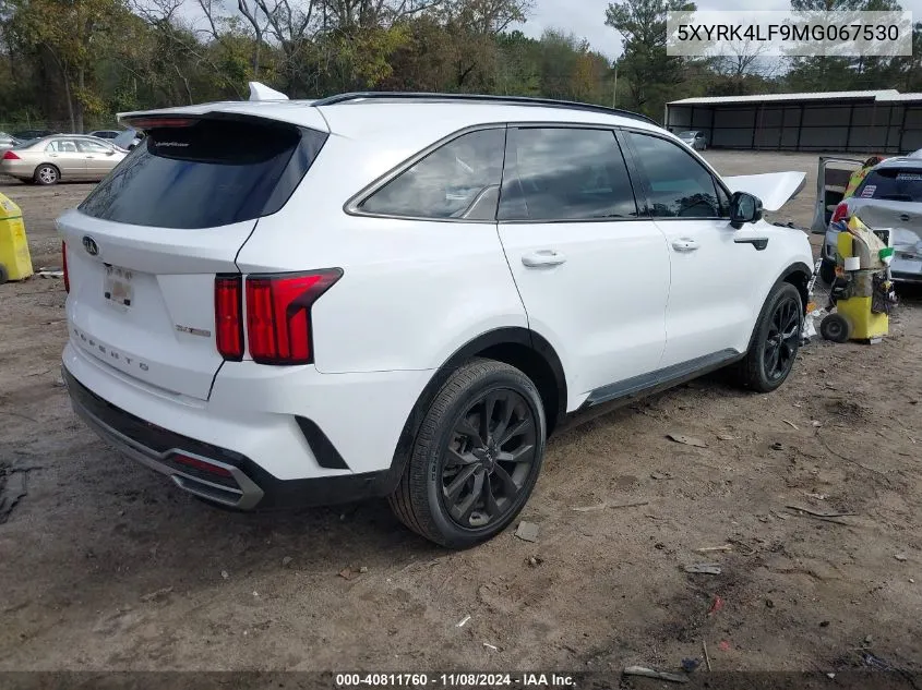 2021 Kia Sorento Sx Prestige VIN: 5XYRK4LF9MG067530 Lot: 40811760