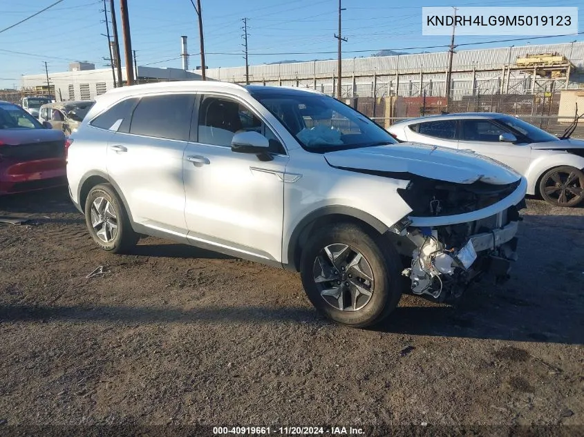 2021 Kia Sorento Hybrid Ex VIN: KNDRH4LG9M5019123 Lot: 40919661