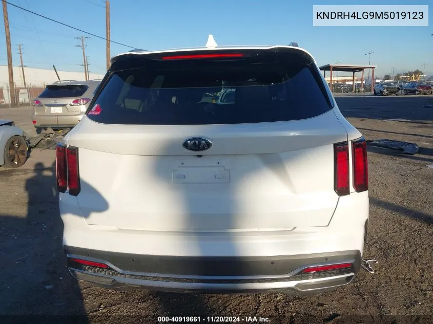 2021 Kia Sorento Hybrid Ex VIN: KNDRH4LG9M5019123 Lot: 40919661