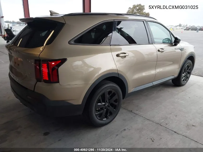 2021 Kia Sorento S VIN: 5XYRLDLCXMG031025 Lot: 40921295