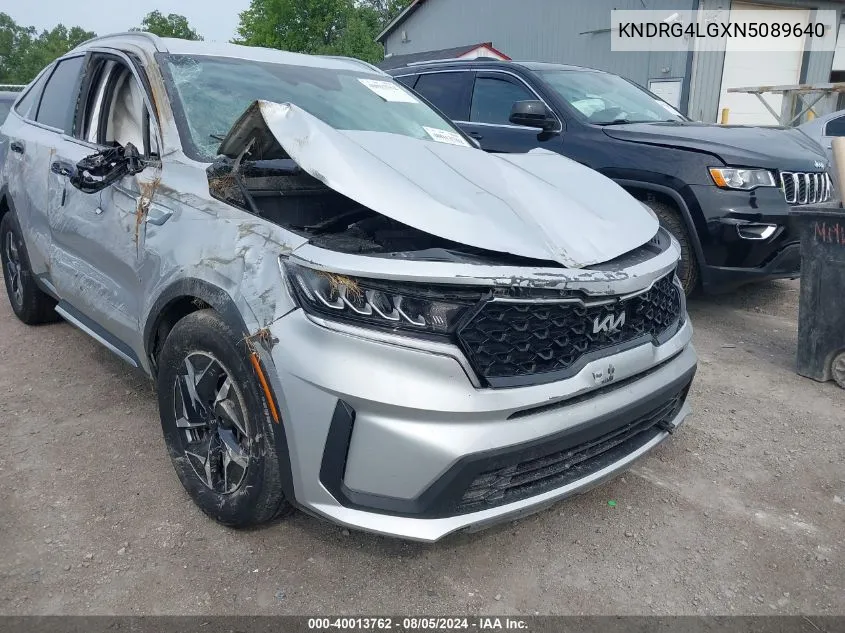 2022 Kia Sorento Hybrid S VIN: KNDRG4LGXN5089640 Lot: 40013762