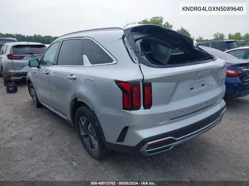 2022 Kia Sorento Hybrid S VIN: KNDRG4LGXN5089640 Lot: 40013762