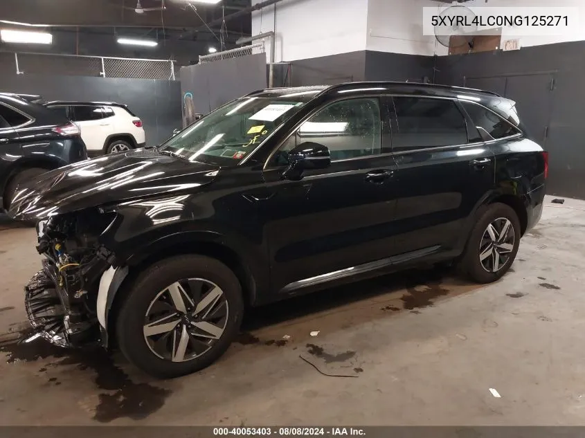 2022 Kia Sorento S VIN: 5XYRL4LC0NG125271 Lot: 40053403