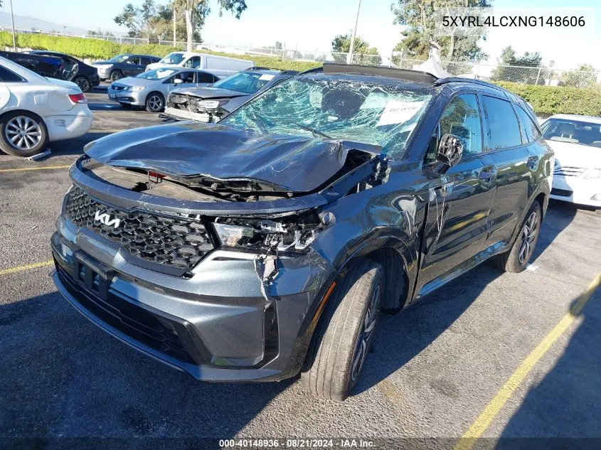 2022 Kia Sorento S VIN: 5XYRL4LCXNG148606 Lot: 40148936