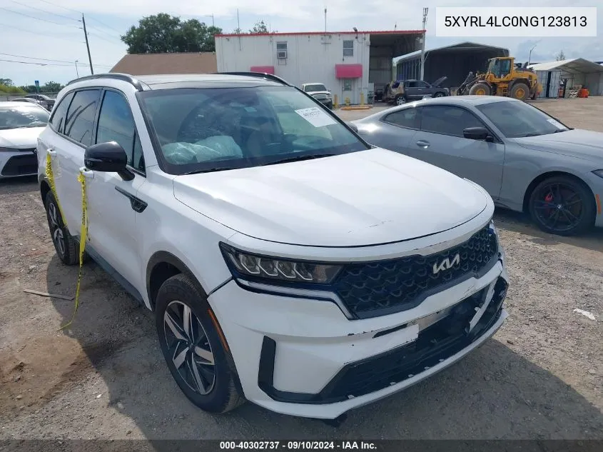 5XYRL4LC0NG123813 2022 Kia Sorento S