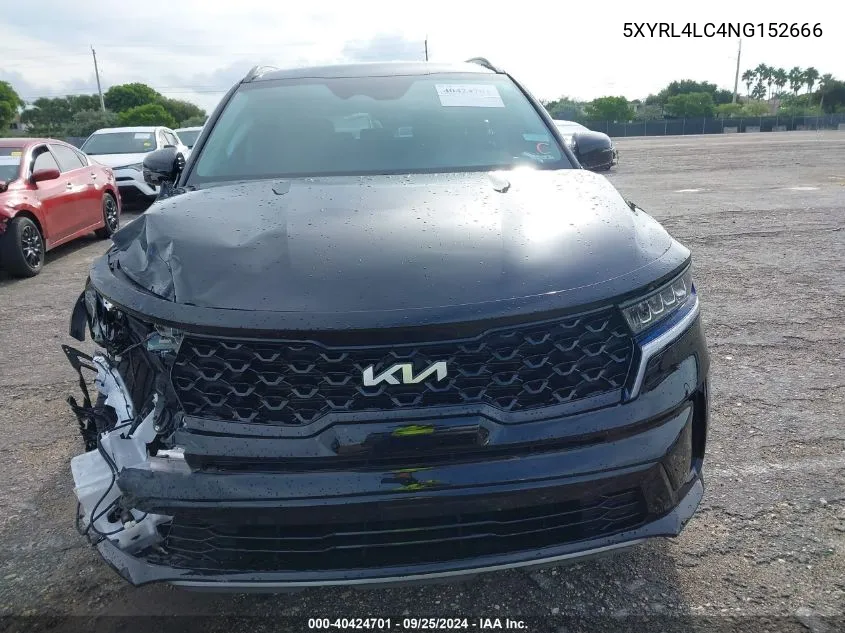 2022 Kia Sorento S VIN: 5XYRL4LC4NG152666 Lot: 40424701