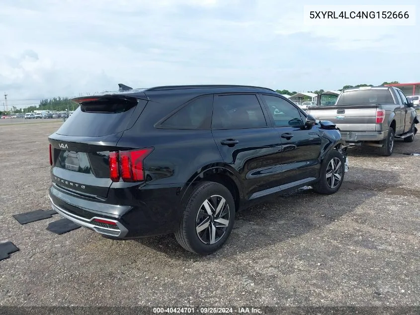 2022 Kia Sorento S VIN: 5XYRL4LC4NG152666 Lot: 40424701