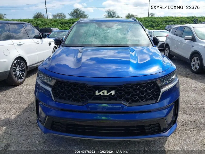 2022 Kia Sorento S VIN: 5XYRL4LCXNG122376 Lot: 40476023