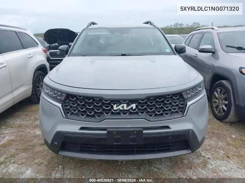 2022 Kia Sorento X-Line S VIN: 5XYRLDLC1NG071320 Lot: 40526921