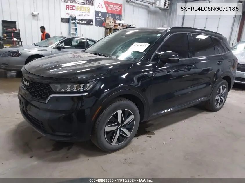 2022 Kia Sorento S VIN: 5XYRL4LC6NG079185 Lot: 40863595