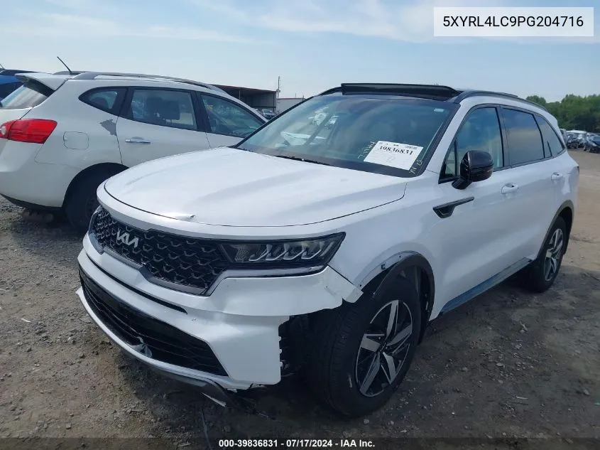 2023 Kia Sorento S VIN: 5XYRL4LC9PG204716 Lot: 39836831