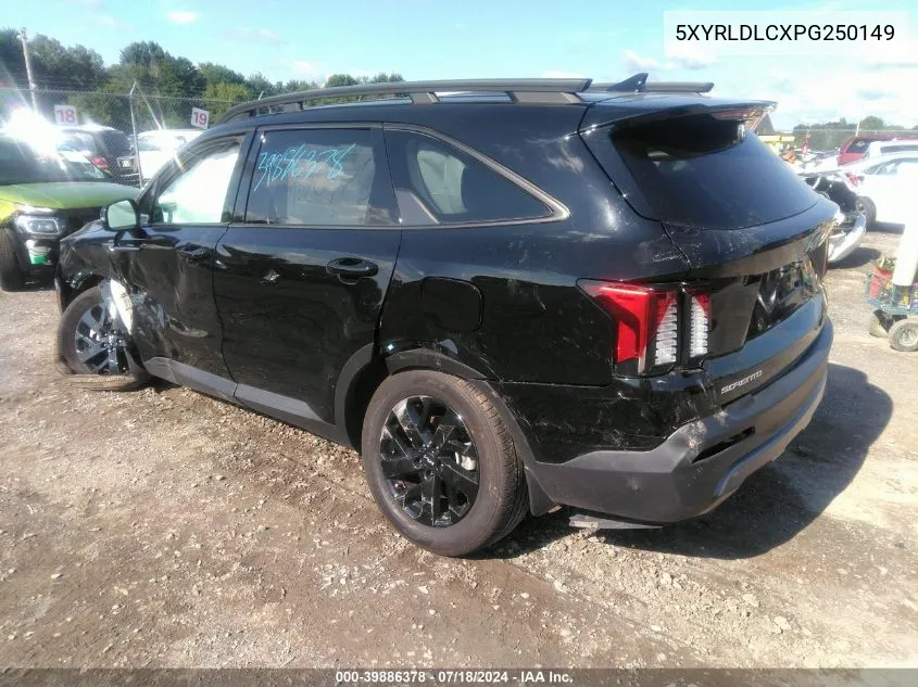 5XYRLDLCXPG250149 2023 Kia Sorento X-Line S