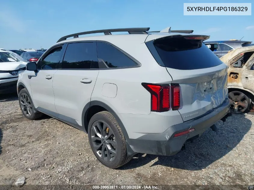 5XYRHDLF4PG186329 2023 Kia Sorento X-Line Ex