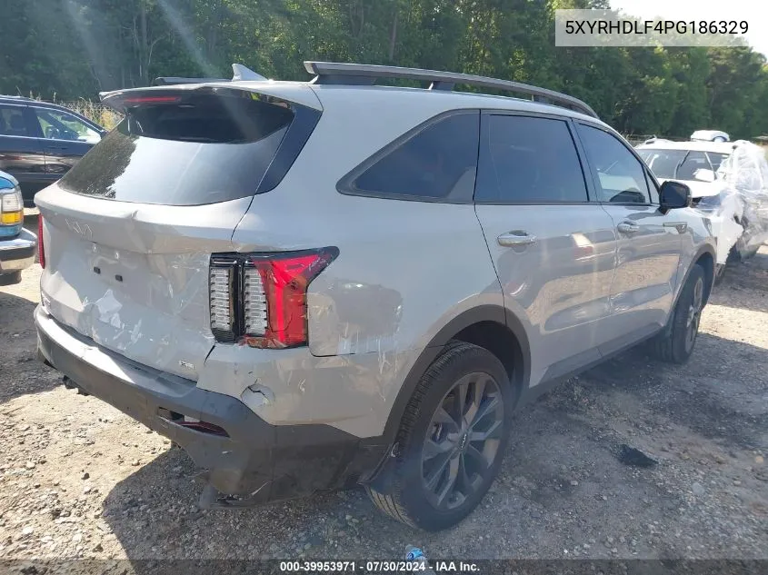 5XYRHDLF4PG186329 2023 Kia Sorento X-Line Ex