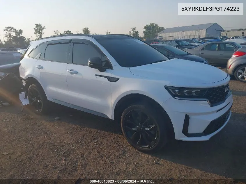 5XYRKDLF3PG174223 2023 Kia Sorento Sx