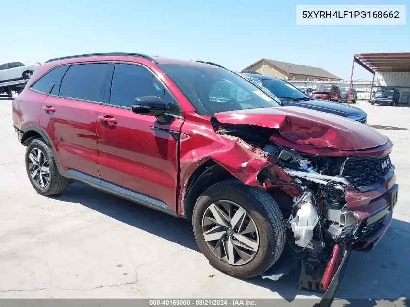 2023 Kia Sorento Ex VIN: 5XYRH4LF1PG168662 Lot: 40169000