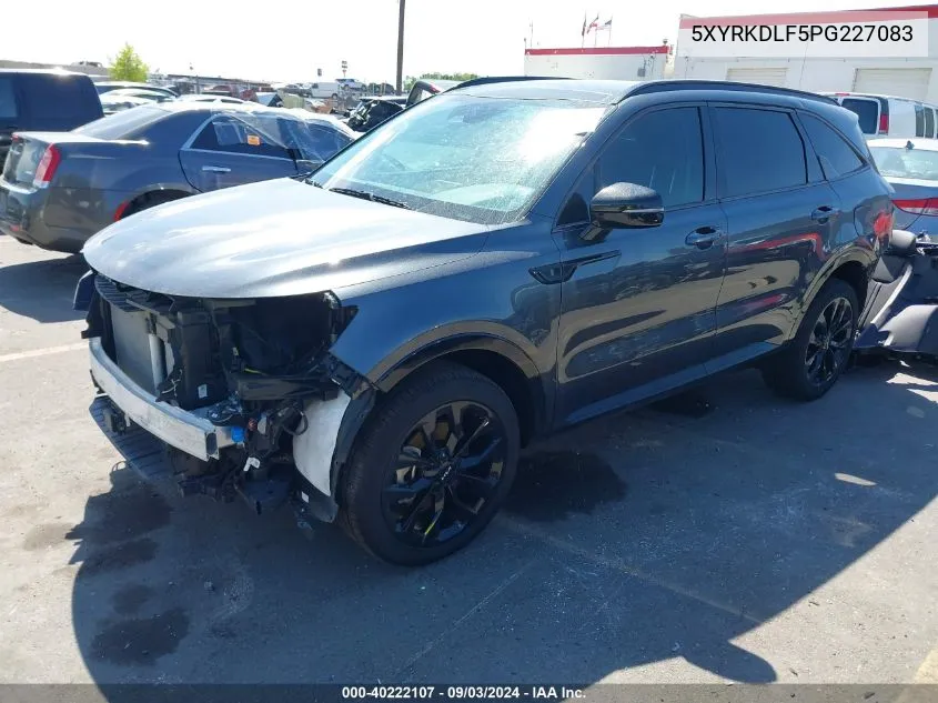 5XYRKDLF5PG227083 2023 Kia Sorento Sx