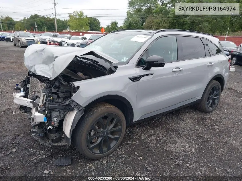 2023 Kia Sorento Sx VIN: 5XYRKDLF9PG164974 Lot: 40233200