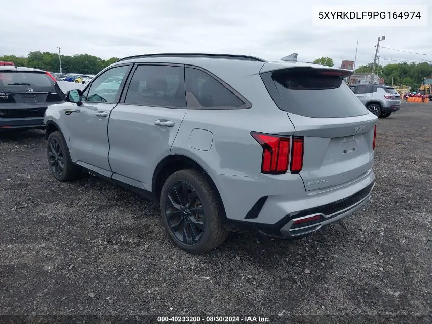 2023 Kia Sorento Sx VIN: 5XYRKDLF9PG164974 Lot: 40233200