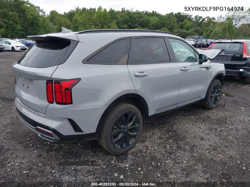 2023 Kia Sorento Sx VIN: 5XYRKDLF9PG164974 Lot: 40233200