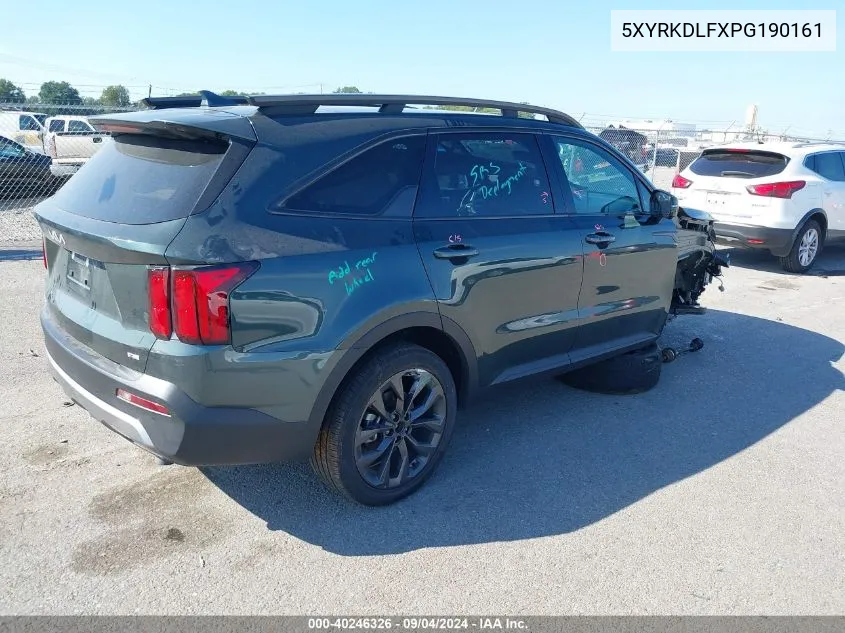 5XYRKDLFXPG190161 2023 Kia Sorento Sx/Sxp