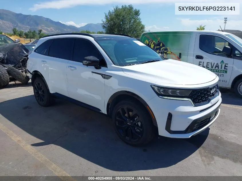 2023 Kia Sorento Sx Prestige VIN: 5XYRKDLF6PG223141 Lot: 40254905