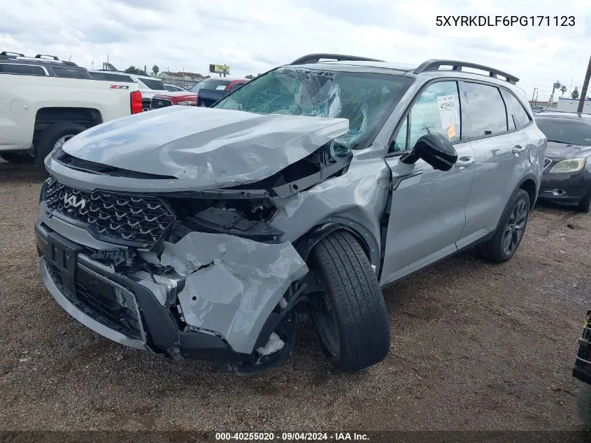 2023 Kia Sorento Sx/Sxp VIN: 5XYRKDLF6PG171123 Lot: 40255020