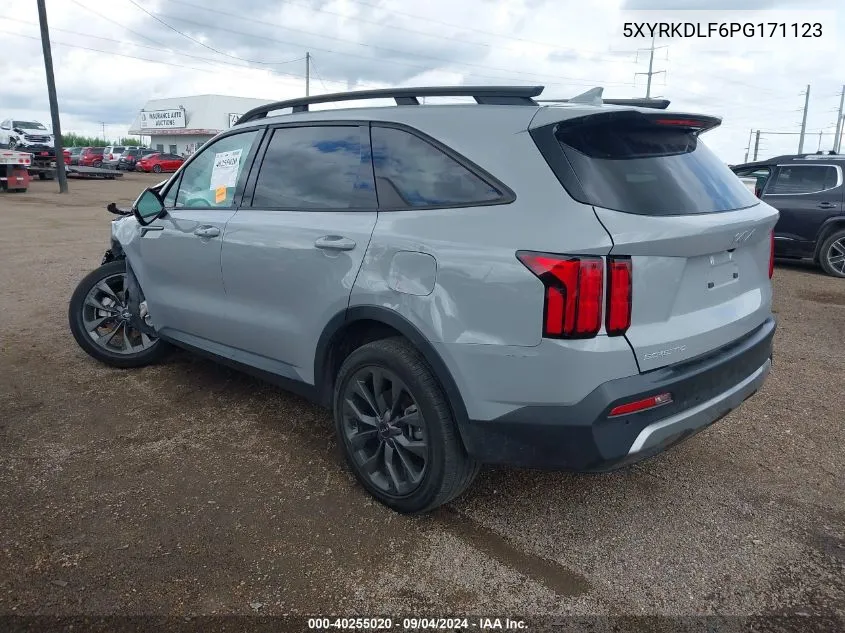 2023 Kia Sorento Sx/Sxp VIN: 5XYRKDLF6PG171123 Lot: 40255020