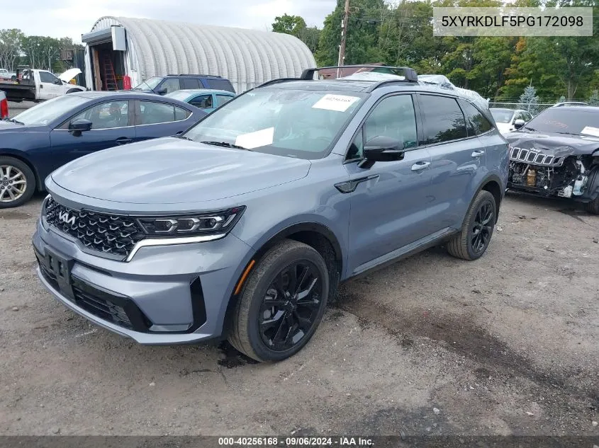 5XYRKDLF5PG172098 2023 Kia Sorento Sx