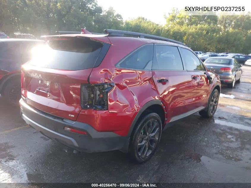 2023 Kia Sorento Ex VIN: 5XYRHDLF5PG237255 Lot: 40256470