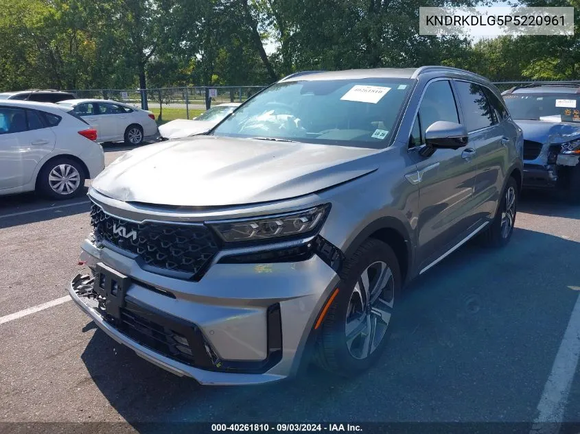 2023 Kia Sorento Hybrid Sx Prestige VIN: KNDRKDLG5P5220961 Lot: 40261810