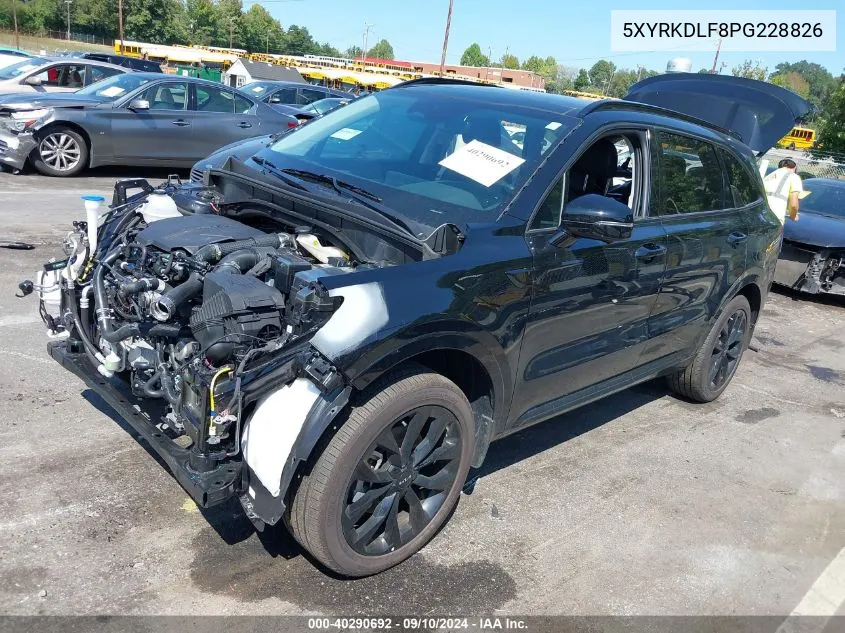 2023 Kia Sorento Sx Prestige VIN: 5XYRKDLF8PG228826 Lot: 40290692