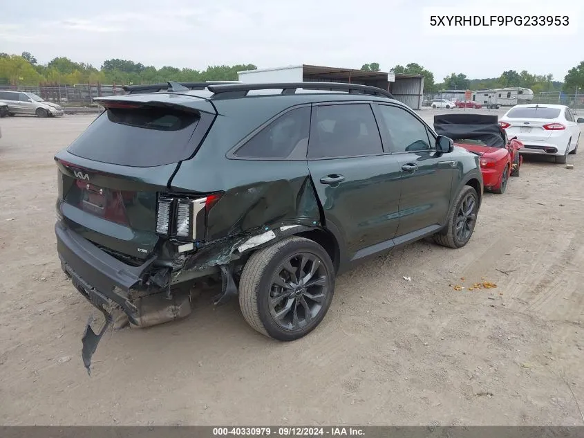 5XYRHDLF9PG233953 2023 Kia Sorento X-Line Ex