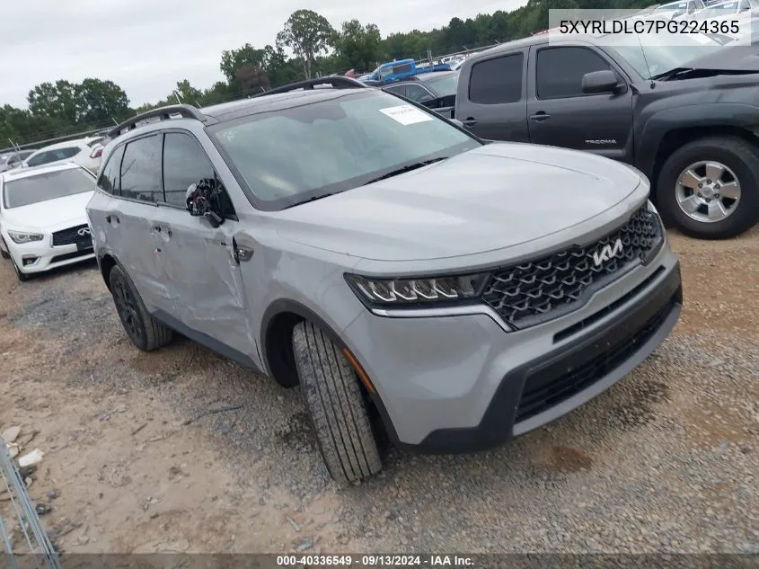 2023 Kia Sorento X-Line S VIN: 5XYRLDLC7PG224365 Lot: 40336549