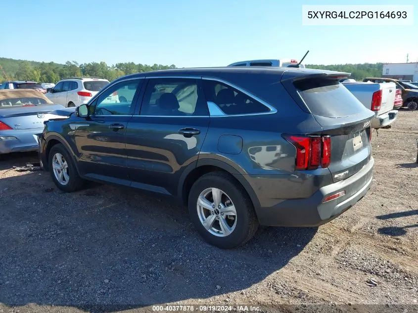 2023 Kia Sorento Lx VIN: 5XYRG4LC2PG164693 Lot: 40377878