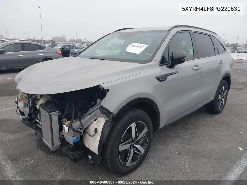 2023 Kia Sorento Ex VIN: 5XYRH4LF8PG220630 Lot: 40406307