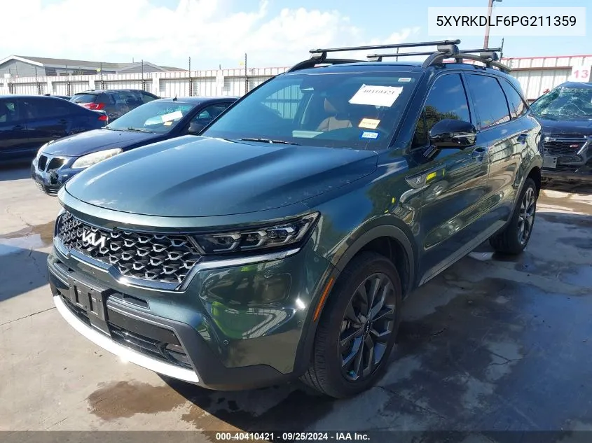 2023 Kia Sorento X-Line Sx Prestige VIN: 5XYRKDLF6PG211359 Lot: 40410421