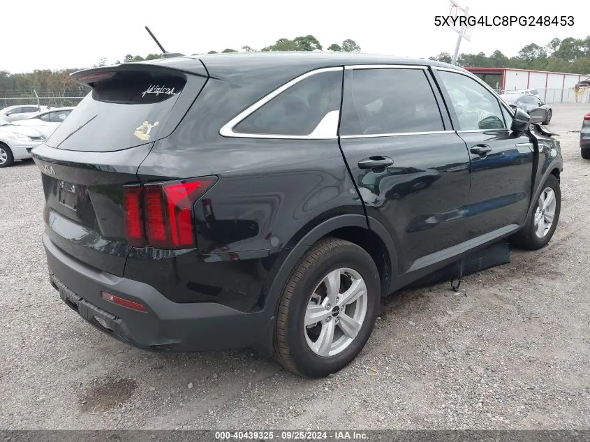 2023 Kia Sorento Lx VIN: 5XYRG4LC8PG248453 Lot: 40439325